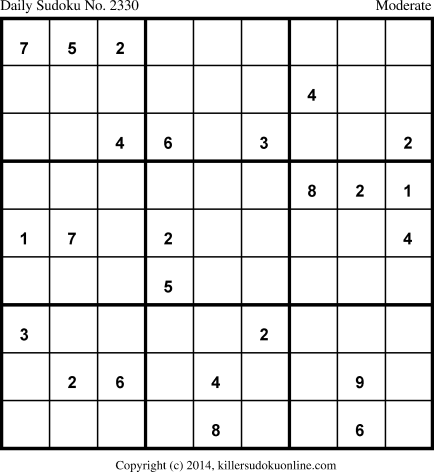 Killer Sudoku for 7/20/2014
