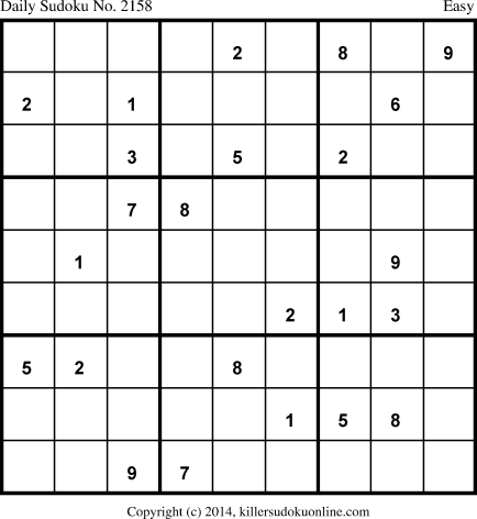 Killer Sudoku for 1/29/2014
