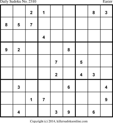 Killer Sudoku for 6/30/2014