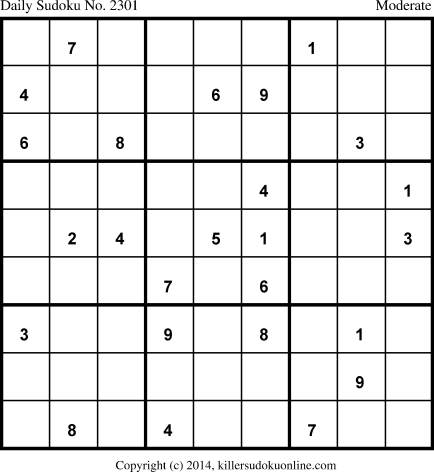Killer Sudoku for 6/21/2014