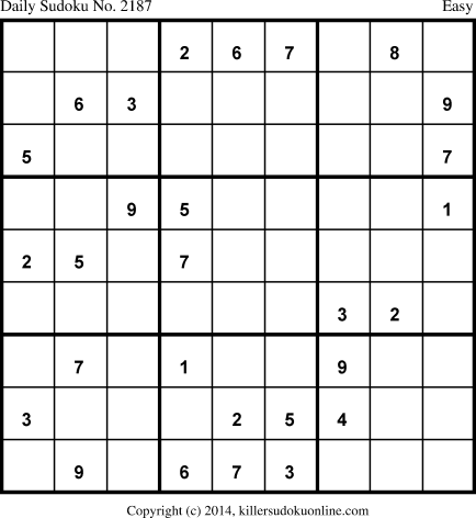 Killer Sudoku for 2/27/2014