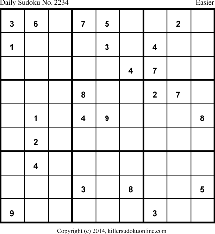 Killer Sudoku for 4/15/2014