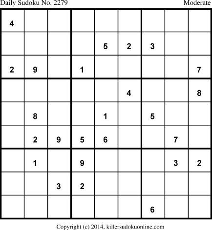 Killer Sudoku for 5/30/2014