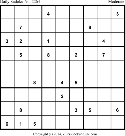 Killer Sudoku for 5/15/2014