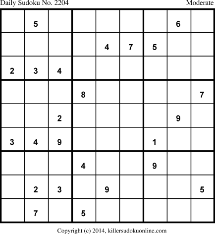 Killer Sudoku for 3/16/2014