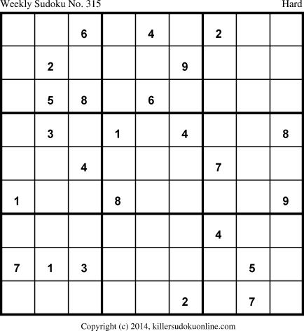 Killer Sudoku for 3/17/2014