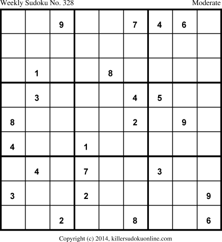 Killer Sudoku for 6/16/2014