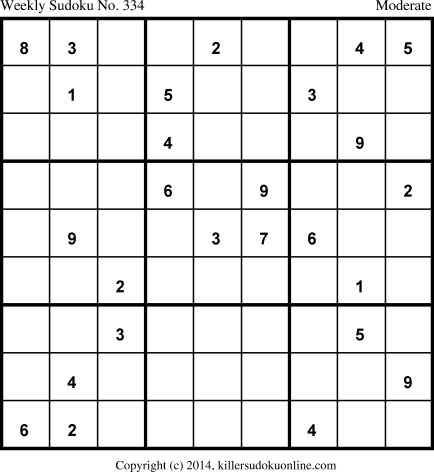 Killer Sudoku for 7/28/2014