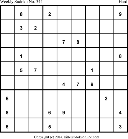 Killer Sudoku for 10/6/2014