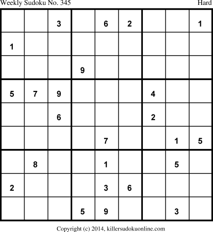 Killer Sudoku for 10/13/2014