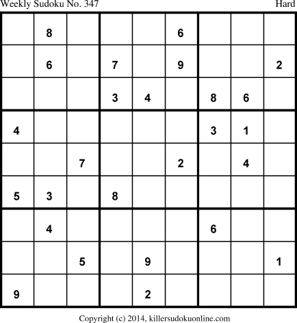Killer Sudoku for 10/27/2014