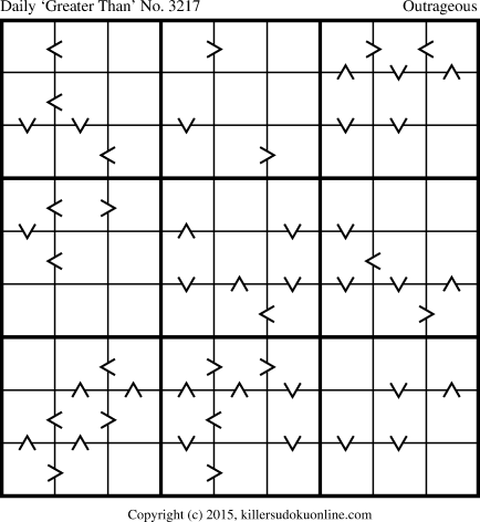 Killer Sudoku for 2/3/2015