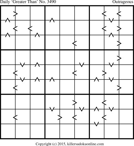 Killer Sudoku for 11/3/2015