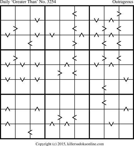 Killer Sudoku for 3/12/2015