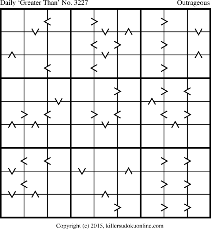 Killer Sudoku for 2/13/2015