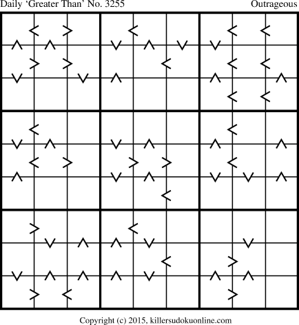 Killer Sudoku for 3/13/2015