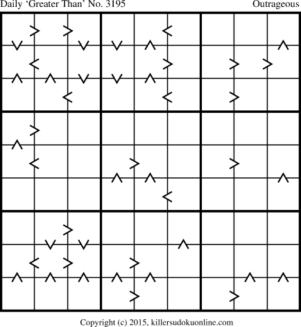 Killer Sudoku for 1/12/2015