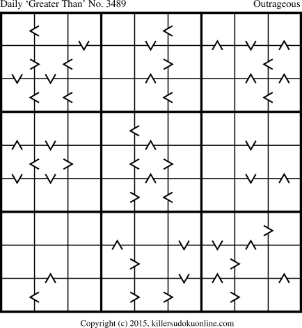 Killer Sudoku for 11/2/2015