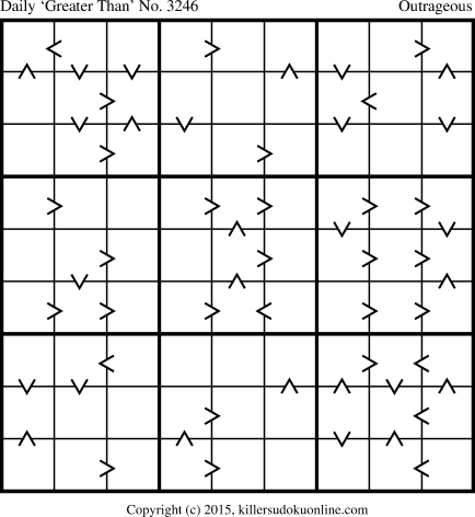 Killer Sudoku for 3/4/2015