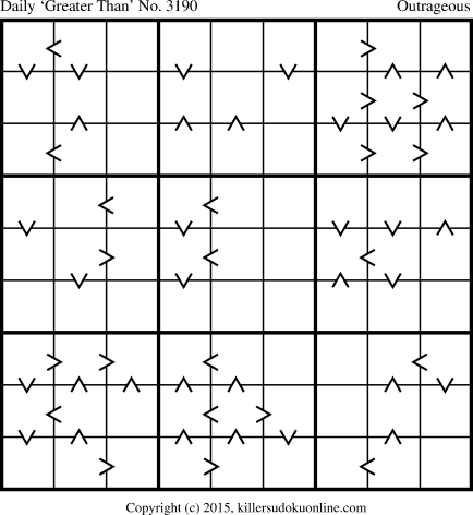 Killer Sudoku for 1/7/2015