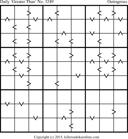 Killer Sudoku for 3/7/2015