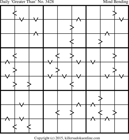 Killer Sudoku for 9/2/2015