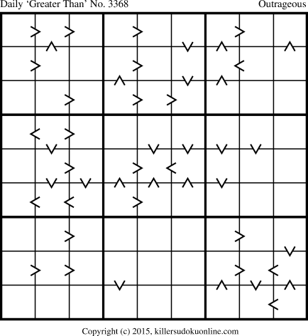 Killer Sudoku for 7/4/2015