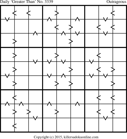 Killer Sudoku for 6/5/2015