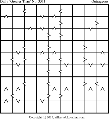 Killer Sudoku for 5/8/2015
