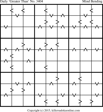 Killer Sudoku for 8/9/2015