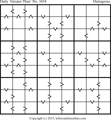Killer Sudoku for 9/8/2015