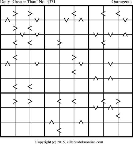 Killer Sudoku for 7/7/2015