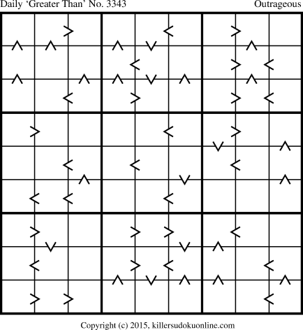 Killer Sudoku for 6/9/2015