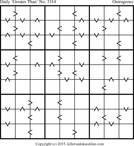 Killer Sudoku for 5/11/2015