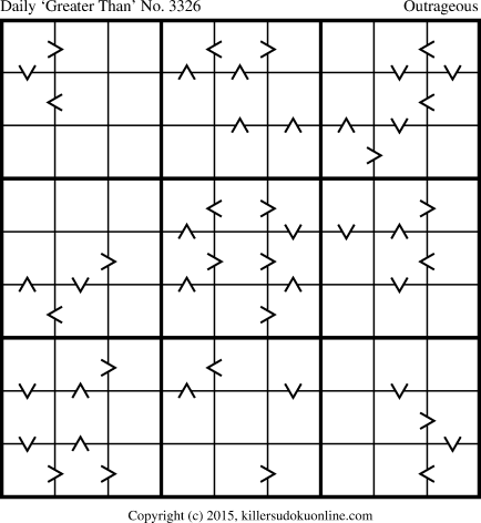 Killer Sudoku for 5/23/2015