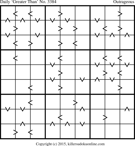 Killer Sudoku for 7/20/2015