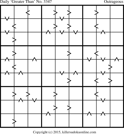 Killer Sudoku for 6/13/2015