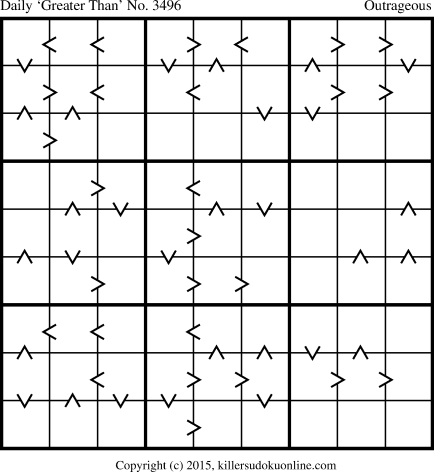 Killer Sudoku for 11/9/2015