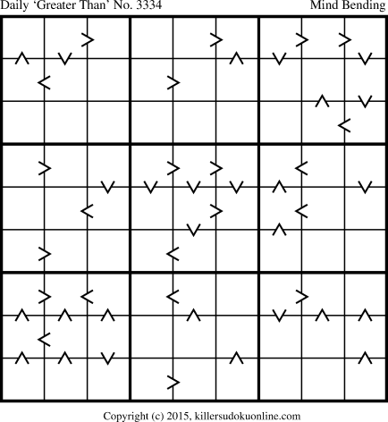 Killer Sudoku for 5/31/2015