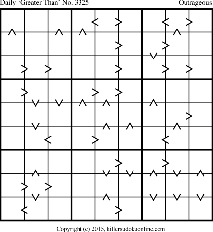Killer Sudoku for 5/22/2015