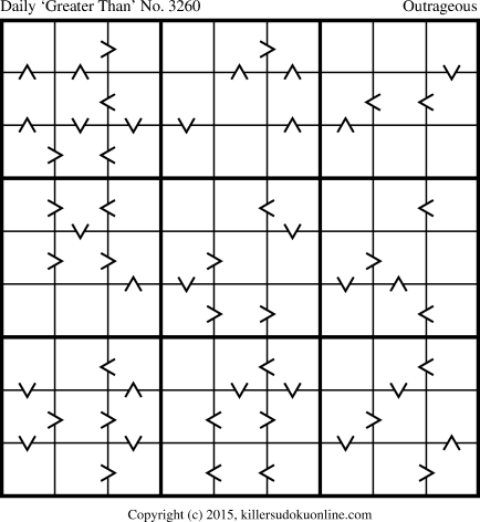 Killer Sudoku for 3/18/2015