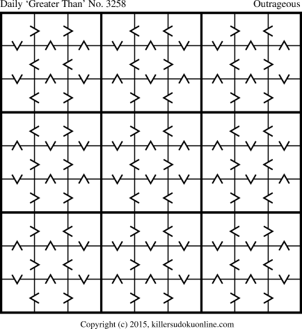 Killer Sudoku for 3/16/2015