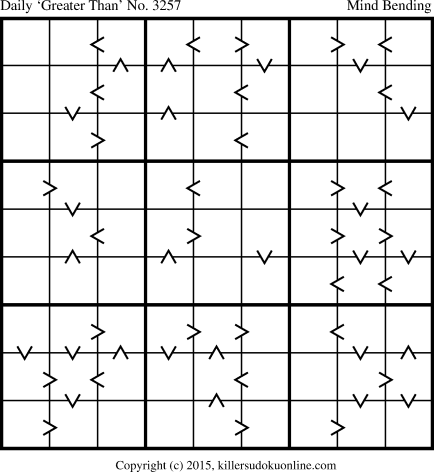 Killer Sudoku for 3/15/2015