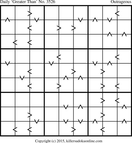 Killer Sudoku for 12/9/2015