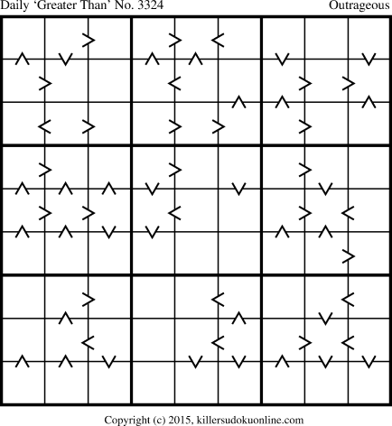 Killer Sudoku for 5/21/2015