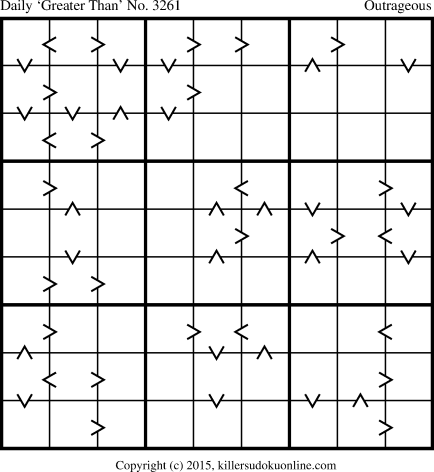 Killer Sudoku for 3/19/2015