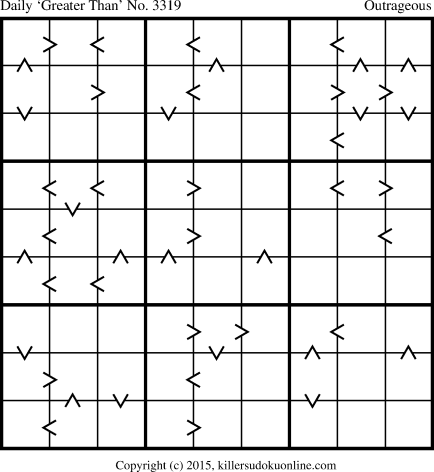 Killer Sudoku for 5/16/2015
