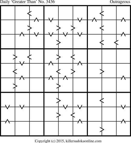 Killer Sudoku for 9/10/2015