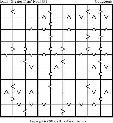 Killer Sudoku for 5/28/2015
