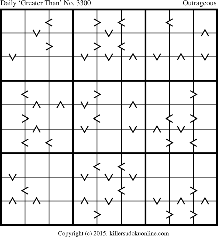 Killer Sudoku for 4/27/2015